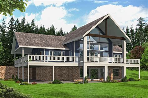 lake house plans for 2 beds